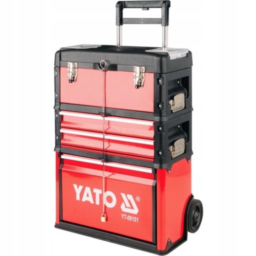 YATO YT-09101 WÓZEK NARZĘDZIOWY 3-CZĘŚCIOWY SZAFKA