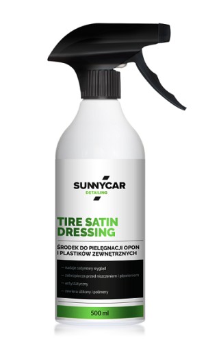 CZERNIDŁO DO OPON I PLASTIKÓW ZEWNĘTRZNYCH SUNNYCAR 500 ml