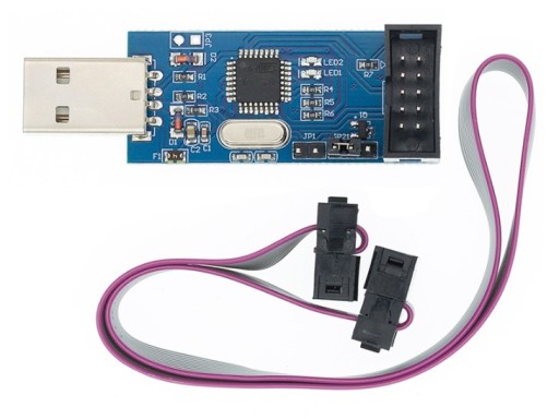 Programator ISP USBasp ATMEL AVR + Taśma