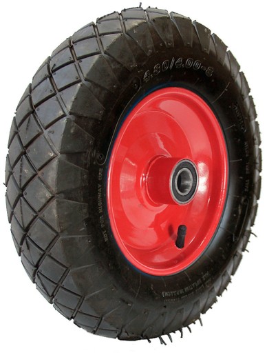 KÓŁKO KOŁO DO TACZKI 4.00-8 otwór fi 25 mm 6PR
