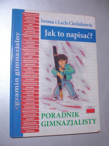 Jak to napisać? Cieślak