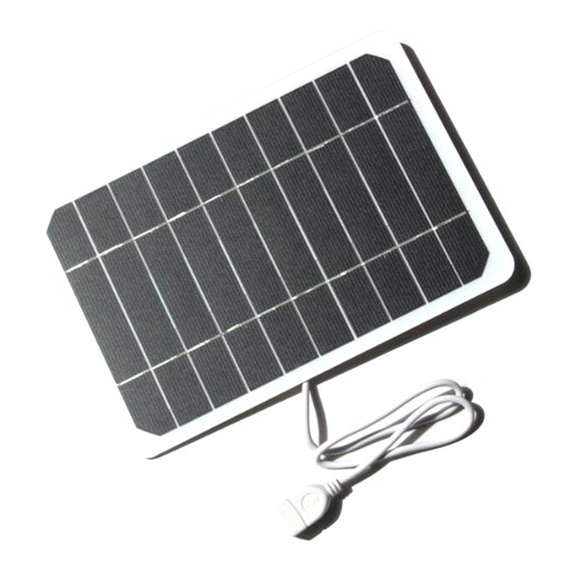 5W 5V Mały panel słoneczny Camping Przenośny