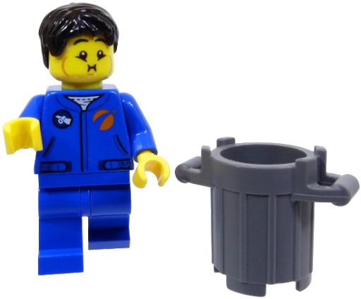 LEGO CITY FIGURKA CHORY KOSMONAUTA ASTRONAUTA KOSMOS SPACE NASA