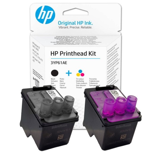 GŁOWICA CZARNA + KOLOROWA HP 3YP61A GT INK TANK