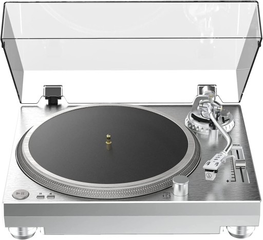 Gramofon z napędem pasowym Digitnow M405 srebrny