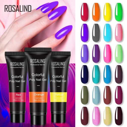 ROSALIND 15ML Poly Nail Gel Extension Builder