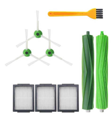 FILTRY SZCZOTKI do iRobot ROOMBA i3 i4 i5 i7 e5 e6 e7 j7 i7+ i3+, ZESTAW