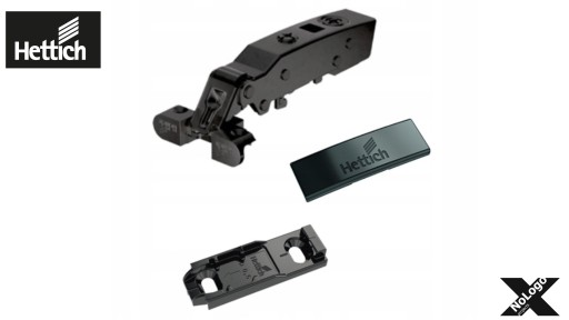 Zawias SenSys 8638i, nakładany, Silent System, 95° do ramek alu HETTICH