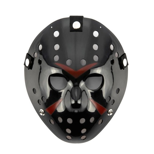 MASKA PIĄTEK 13-GO JASON HALLOWEEN STRÓJ CZARNA