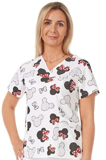 DAMSKA BLUZA MEDYCZNA 100% BAWEŁNA r.XXL