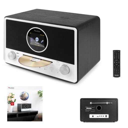 Radio internetowe DAB+ tuner FM CD pilot Audizio