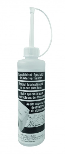Olej do niszczarek HSM 250ml do noży tnących