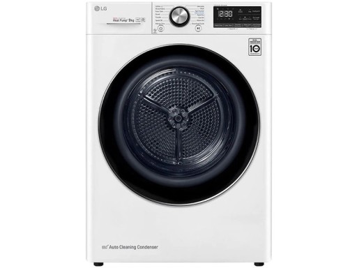 Suszarka LG RC90V9AV2N do ubrań Kondensacyjna 9 kg 62 dB Biały