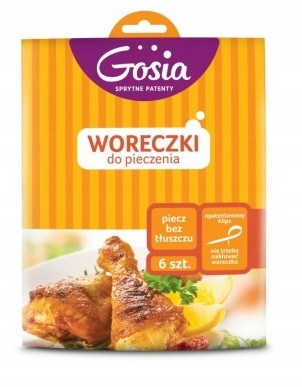 WORKI DO PIECZENIA GRUBY GOSIA 6 SZT MOCNE