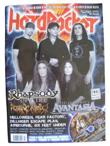Hard Rocker nr 17 2010 + CD Monuments of Steel II