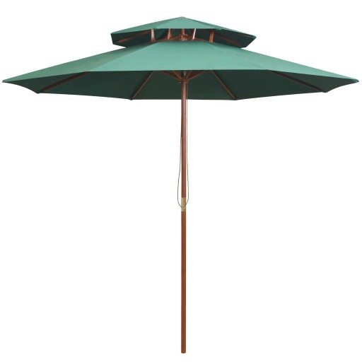 DUŻY PARASOL OGRODOWY SKŁADANY TARASOWY 270x270 cm