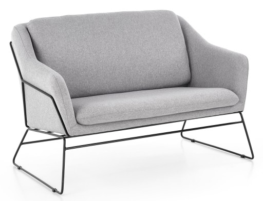 Sofa SOFT 2 XL jasny popiel HALMAR - elegancka, wygodna, idealna do salonu