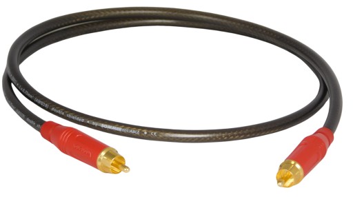 SOMMER SPIRIT KABEL DO SUBWOOFERA RCA AMPHENOL 1m
