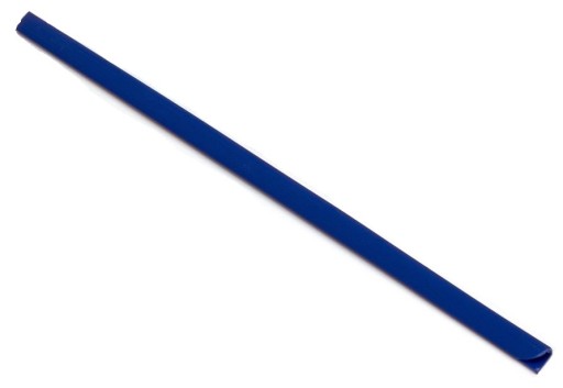 Listwy grzbiety wsuwane 6mm 50szt niebieskie