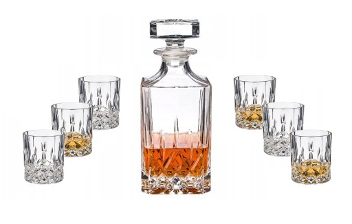 ZESTAW DO WHISKY OPERA RCR KARAFKA I SZKLANKI 6+1