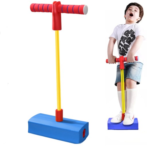 SKOCZEK POGO STICK DRĄŻEK ZABAWKA DO SKAKANIA DLA DZIECI DZIECKA KONIK