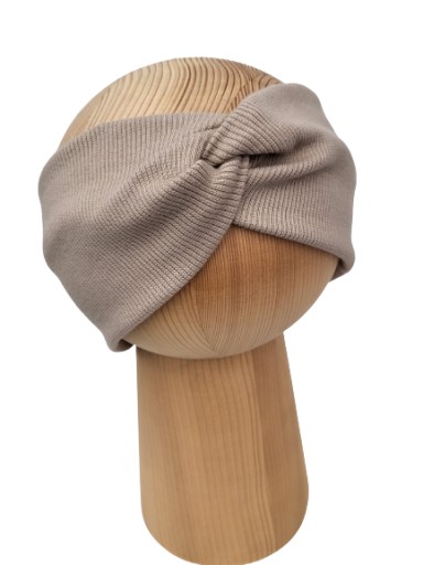 Opaska Damska, Przeplatana, Prążek, Kolory 54-58cm