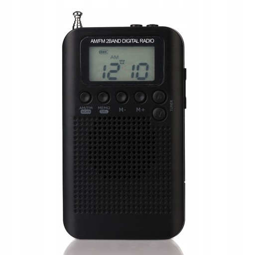 Przenośne mini radio dla osób starszych