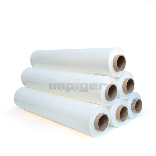 10x Folia STRETCH BIAŁA 3kg 50cm STRECZ mleczny