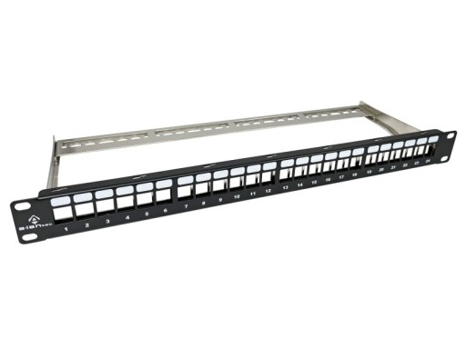 ALANTEC Patch panel 24 porty 1U modularny