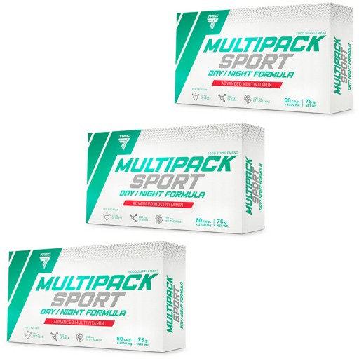 TREC MULTIPACK SPORT DAY NIGHT 180 WITAMINY +ZIOŁA