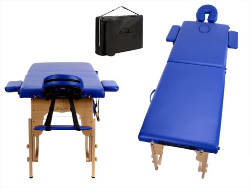 STÓŁ ŁÓŻKO DO MASAŻU 2 SEGMENTOWE + TORBA GRATIS