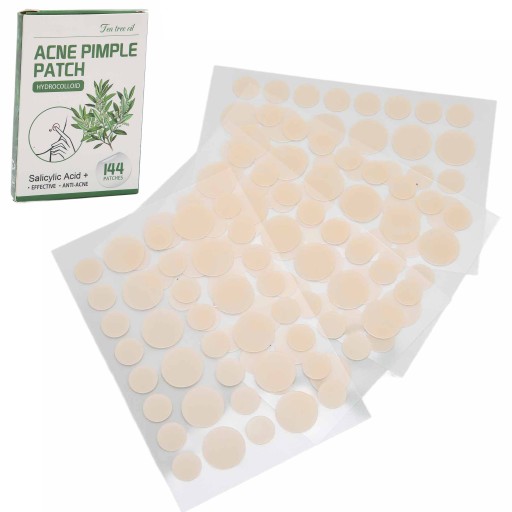 ACNE PATCH PLASTERKI NA WYPRYSKI 144 SZT