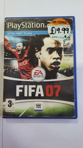 GRA NA KONSOLĘ SONY PS2 FIFA 07 W PUDEŁKU GWR