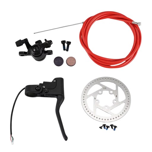 Tarcza 110 mm + Zacisk Hamulca + Linka i Dźwignia Hamulcowa do Xiaomi M365