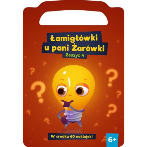 Książeczka ŁAMIGŁÓWKI dla Dzieci Zeszyt 4 Super PREZENT dla Małego ODKRYWCY