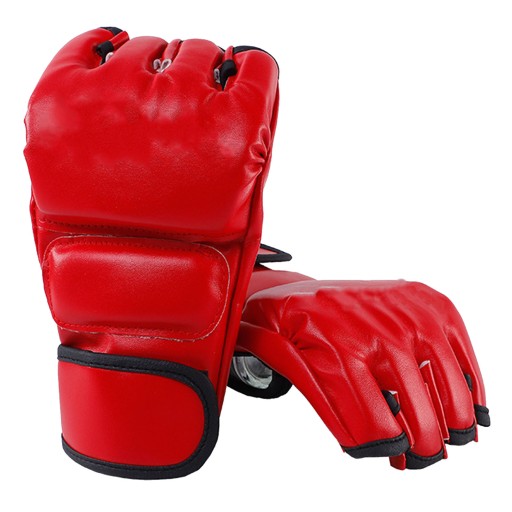 RĘKAWICE DO MMA PÓŁ PALCA SZKOLENIE SANDA