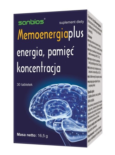 SANBIOS Memoenergiaplus 30 tabl. (SANBIOS)