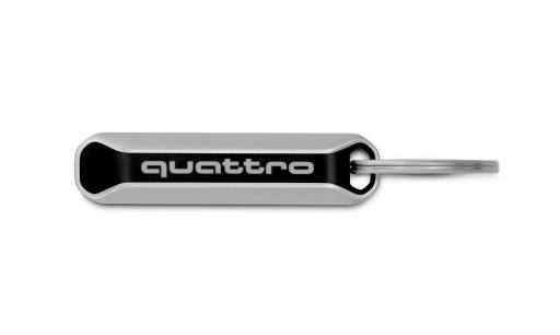 BRELOK BRELOCZEK DO KLUCZY AUDI QUATTRO LOGO ASO