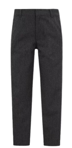 George Eleganckie spodnie slim fit grafit 158/164