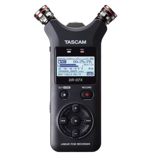 Tascam DR-07X rejestrator z interfejsem audio USB