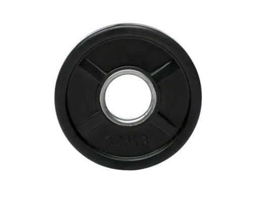 Obciążenie gumowane 50mm IFS waga 1,25kg olimpijskie Guma