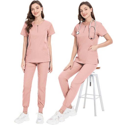 KOMPLET MEDYCZNY KOSZULKA SPODNIE UNIFORM DAMSKI
