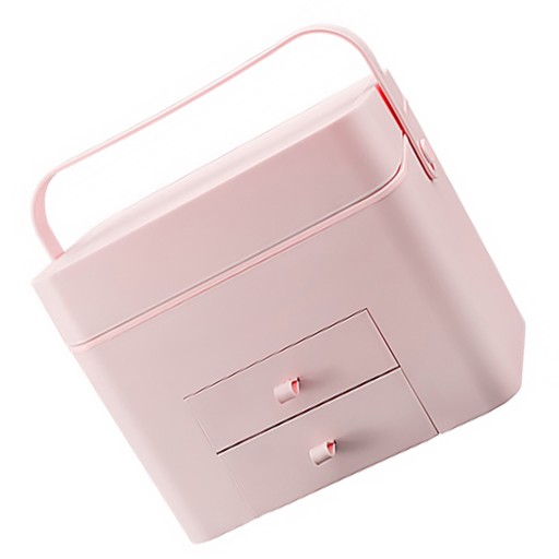 cosmetic bag with light and Creative mirror