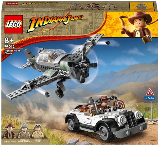LEGO Indiana Jones Pościg myśliwcem 77012 8+ 387 elementów