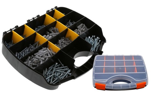 KOŁKI ROZPOROWE ZESTAW ORGANIZER WALIZKA 860EL