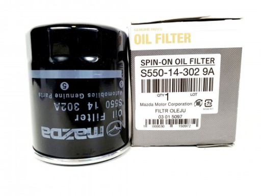 FILTR OLEJU MAZDA 3 5 6 CX-3 CX-5 1.5 1.8 2.0 2.5