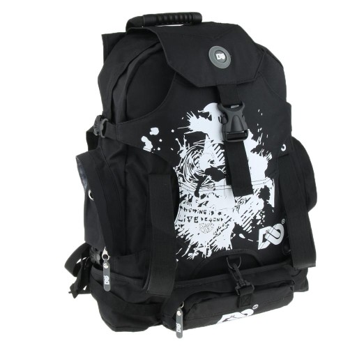 .Shoulder Backpack for Inline Roller Skate Black09