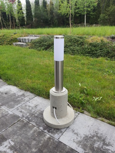fundament pod lampe