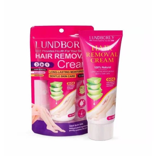 KREM DO DEPILACJ ALOES LUNDBORLY HAIR REMOVAL CREAM