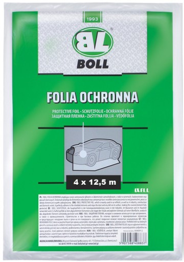 BOLL FOLIA 4 x 12,5 m ochronna WZMOCNIONA 118